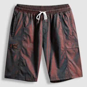 Iridescence Pocket Casual Cargo Shorts