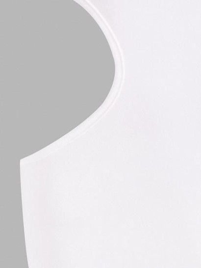 Mock Neck Cutout Velvet One Sleeve Slinky Dress - Image 4